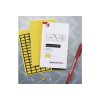 HellermannTyton 598-92427 HELASIGN Material 270 (Yellow) Booklet 11 x 19mm