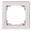 Deco Ramka Pojedyncza Deco Pastel Matt Pudrowy Róż 40Dr-1