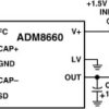 CMOS Switched-Capacitor Voltage Converter w/ Low Power Shutdown Pin