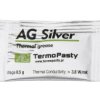 Pasta termoprzewodząca AG Silver na bazie srebra, 0,5g; AG Termopasty