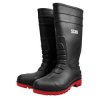 Scan W-6038 BLACK Safety Wellingtons UK 12 EUR 47