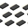 Opencircuit Female header 6 pin - 2.54mm - 10 pcs