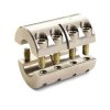Rigid Coupling, 2-pc, 6x6mm, Stainless