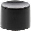 Snap-on lever cap, round, Ø 10 mm, (H) 7.5 mm, black, for pushbutton switch, U482
