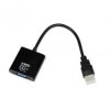 Adapter IBOX IAHV01 (HDMI M - D-Sub (VGA) F 1m kolor czarny)