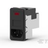 Filtr EMI 3A 230 V AC 50 / 60Hz TE Connectivity Zatrzaskowy