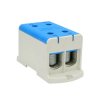 Blok rozdzielczy-odgałęźny 2x1-biegun AL/CU 35-240mm2 niebieski montaż płaski i na szynę TH WLZ35/2x240/n 48.224