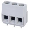 CamdenBoss CTB77VP/3 3 Way High Power Rising Clamp Terminal Block 10.16mm Pitch