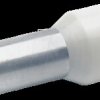17718 Bootlace ferrule, 16.0 mm², grey