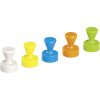 Maul 6168599 Neodym magnet Cone White Yellow Blue Green Orange 12mmx16mm 10pc