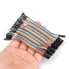 120szt 10cm Męski do Męskiego Przewodnikowy Kabel Dupont
