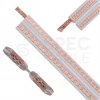 Kabel głośnikowy ULTRA płaski TPLYp 2x2,5mm2 Cu OFC transparentny Technokabel