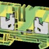 2935650000 Protective conductor terminal block S4C SNAP IN, 6 mm², green-ye