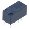 Przekaźnik elektromagnetyczny DPDT Ucewki: 5VDC 2A/30VDC PCB TX2-5V