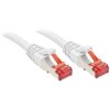 LINDY 47797 RJ45 Network cable, patch cable CAT 6 S/FTP 7.50 m White 1 pc(s)