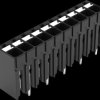 2086-1130 THR PCB terminal block, push-button, 1.5 mm², 10-pin