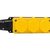 Listwa Gumowa 3X230v 16A Ip54 Żółta