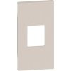 LIVING NOW plakietka SC/APC 2mod. piaskowy beż KM13M2