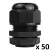 50 szt. M20 Dławnica kablowa 10-14mm IP68 dławik metryczny DGN 9604