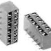 Socket header, 16 pole, pitch 2.54 mm, straight, black, 966645-8