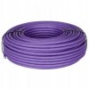 Kabel teleinformatyczny F/FTP kat.6A wewnętrzny Dca LSZH fioletowy NEKU /50m/