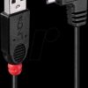 31975 USB 2.0 cable, A connector to micro B connector, 90° 0.5 m