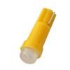 Żarówka LED 12V W3W T5 1 led COB żółta