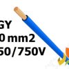 Przewód LGY 50 mm2 niebieski (450/750V) jednożyłowy linka H07V-K (bębnowy) IG2008.06 BITNER