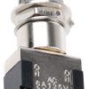 Przycisk miniaturowy Zatrzaskowy SPDT średnica wycięcia 6.2mm, montaż panelowy KNITTER-SWITCH