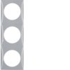 Integro Flow Ramka 3 potrójna szary 918192507 HAGER