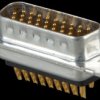 163A16659X D-SUB plug, high density, 26-pin, soldered, twisted