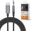 Adapter USB-C do mini jack 3.5mm wtyk męski TRS DAC kabel przejściówka 1m