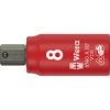 Wera 05005904001 8740 A VDE HF Zyklop Bit Socket 1/4" Hex Socket Screws 8 x 47mm