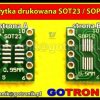 Płytka drukowana SOT23 / SOP10