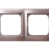 IMPRESJA Ramka podwójna tytan R-2Y/23