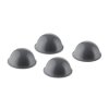 Stopki samoprzylepne Szary średnica: 16mm Półkolisty Przyklejanie 3M