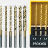 28876 HSS Spiralbohrersatz mit Zentrierspitze