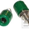 Gniazdo ban. Z-TB4GN 4mm zielone 22mm;24A;60V;ABS;2.109.G;24.247;