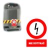 Tabliczka Elektryczna Tablica Znak Zakazu Nie Dotykać 148X210mm Zez/A-5