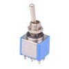 5646ABX408 APEM On-On Miniature Toggle Switch Sealed DPDT