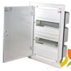 Rozdzielnica podtynkowa 24 modułowa 2x12M drzwi metal IP40 ERP12-2 001101202 ETI