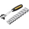 Grzechotka 1/4" z nasadkami CRV 10szt. Vorel 58600