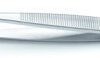 Wafer tweezers, uninsulated, antimagnetic, stainless steel, 125 mm, 4WL.SA.1