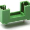 Open fuse holder, 5 x 20 mm, 6.3 A, 250 V, PCB mounting, 509100