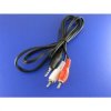 Kabel JACK 3,5 stereo - 2xRCA wtyk, 1,2m