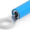 Insulated ring cable lug, 1.0-2.5 mm², AWG 17 to 13, 5.3 mm, M5, blue, 7-1377173-4