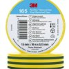 Taśma izolacyjna 15mm x 10m PVC Temflex 165 zielono żółta 7100222491 /100szt./