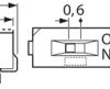 DIP switche, Off-On, 1 pole, straight, 100 mA/6 VDC, CHS-01A