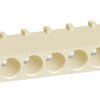 Listwa stykowa PCB 8-pinowe Universal MATE-N-LOK raster: 6.35 mm Kąt prosty 1-rzędowe TE Connectivity Otwór