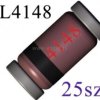 Dioda impulsowa 1N4148 0,2A 100V SMD (25szt)